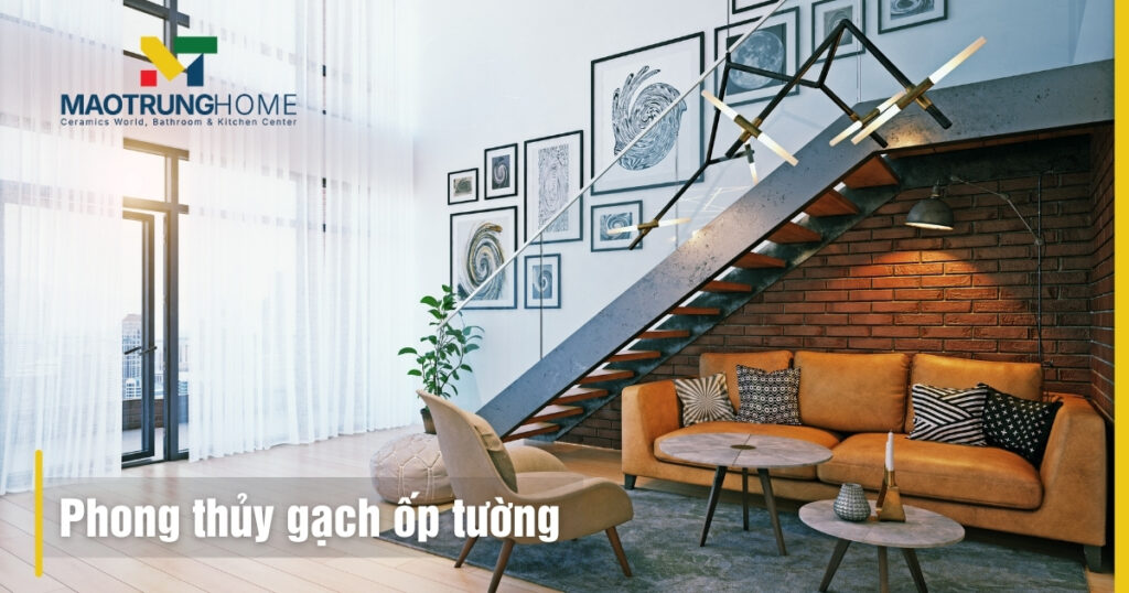 Ốp gạch theo phong thủy