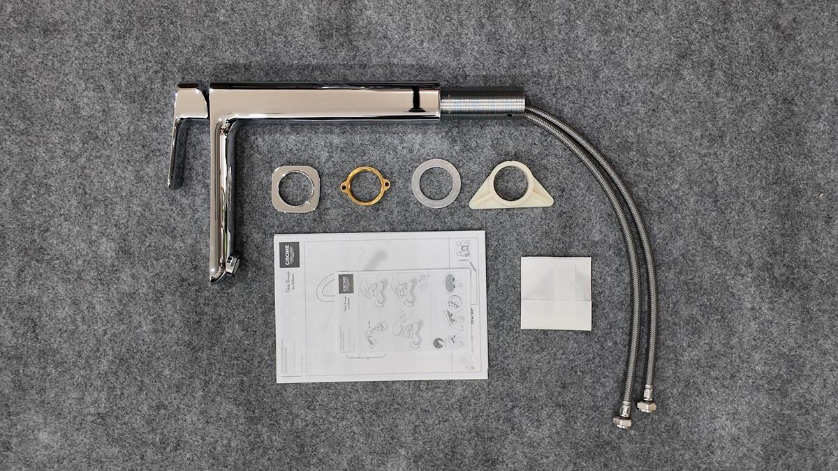 Vòi chậu nóng lạnh Cubeo XL-size GROHE 1017290000 - Ảnh 7