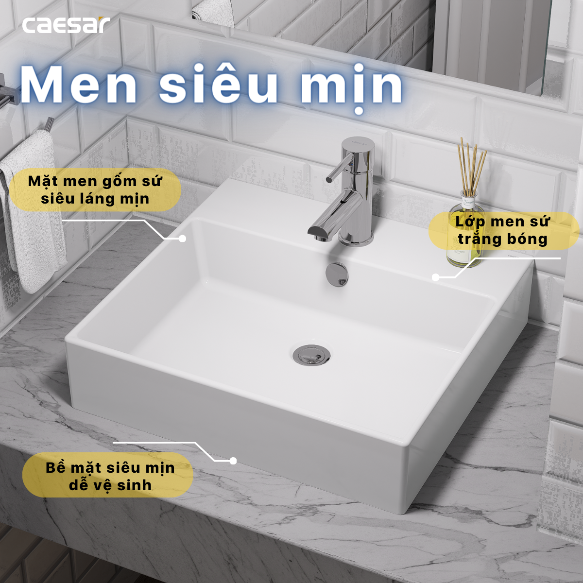 Lavabo Đặt Trên Bàn LF5263 - Ảnh 8
