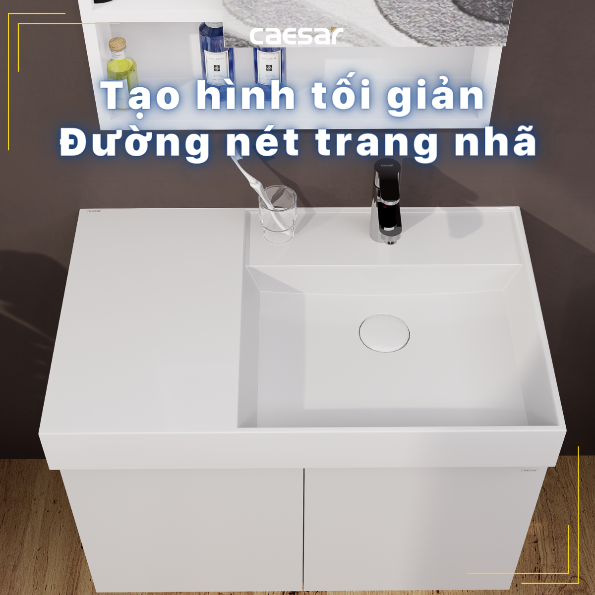 Lavabo treo tường / Lavabo đặt trên bàn - LF5384 - Ảnh 8