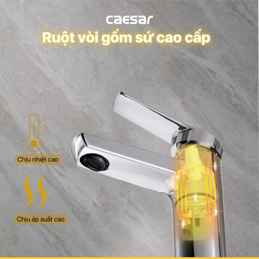 Vòi Lavabo Nóng Lạnh - B200CU - Ảnh 8