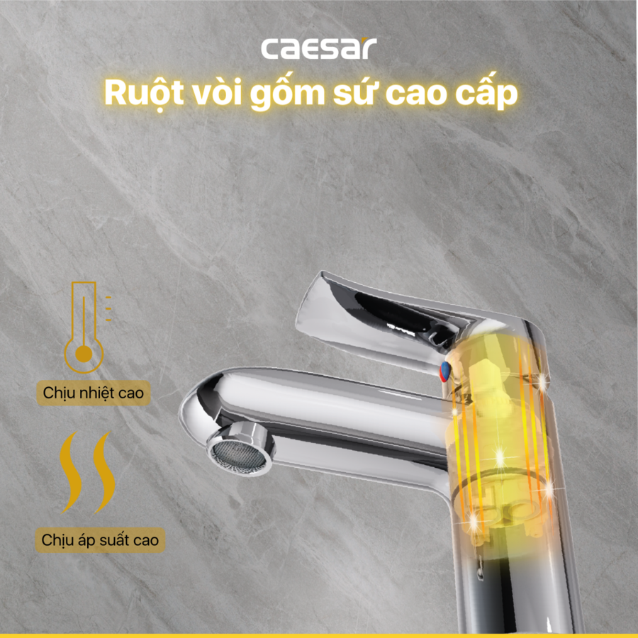 Vòi Lavabo Nóng Lạnh - B490CU - Ảnh 8
