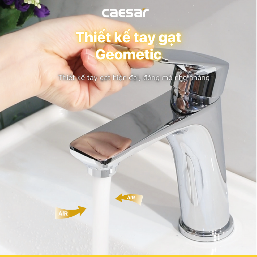 Vòi lavabo nóng lạnh - B500CU - Ảnh 7