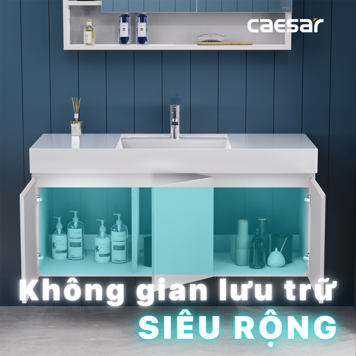 Lavabo + Tủ treo - LF5388 + EH05388AV - Ảnh 12