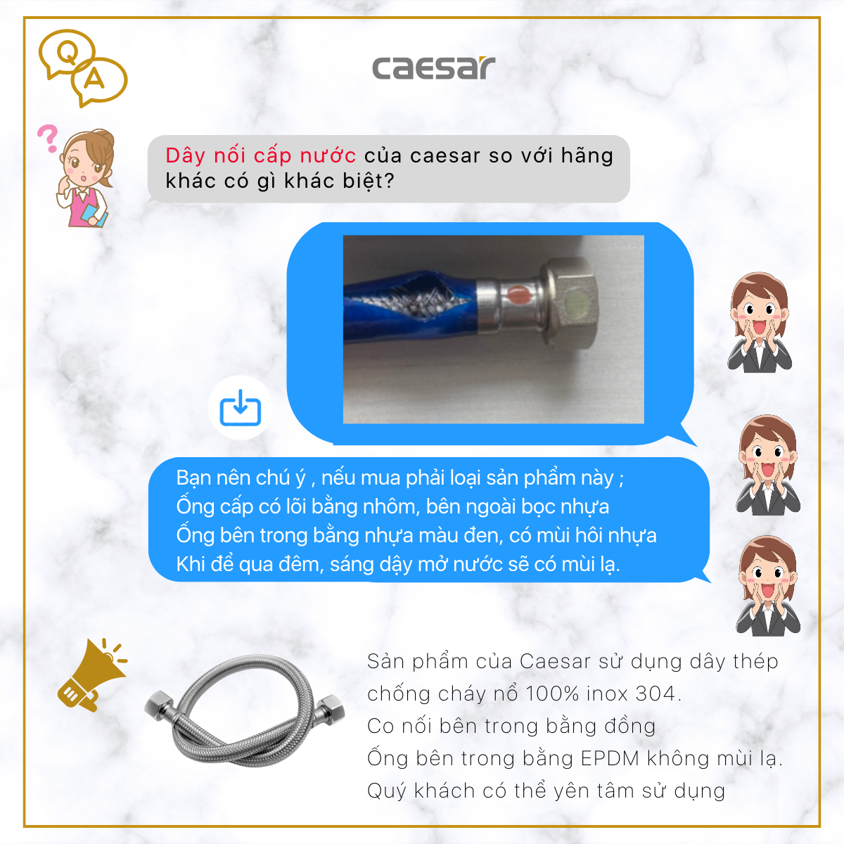 Vòi Sen Gạt Nóng Lạnh - S333C - Ảnh 11