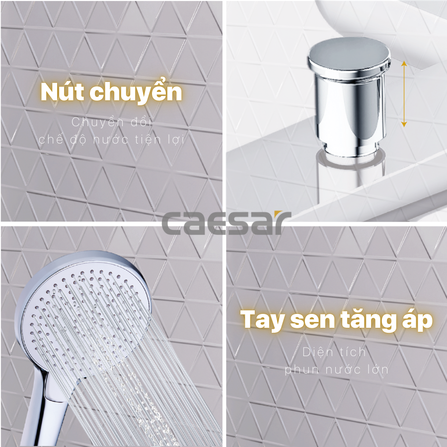Vòi Sen Gạt Nóng Lạnh - S503C - Ảnh 8