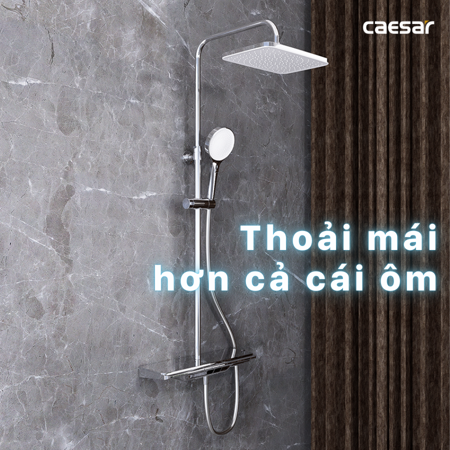 Bộ Vòi Sen Đứng Nóng Lạnh - S658C - Ảnh 6