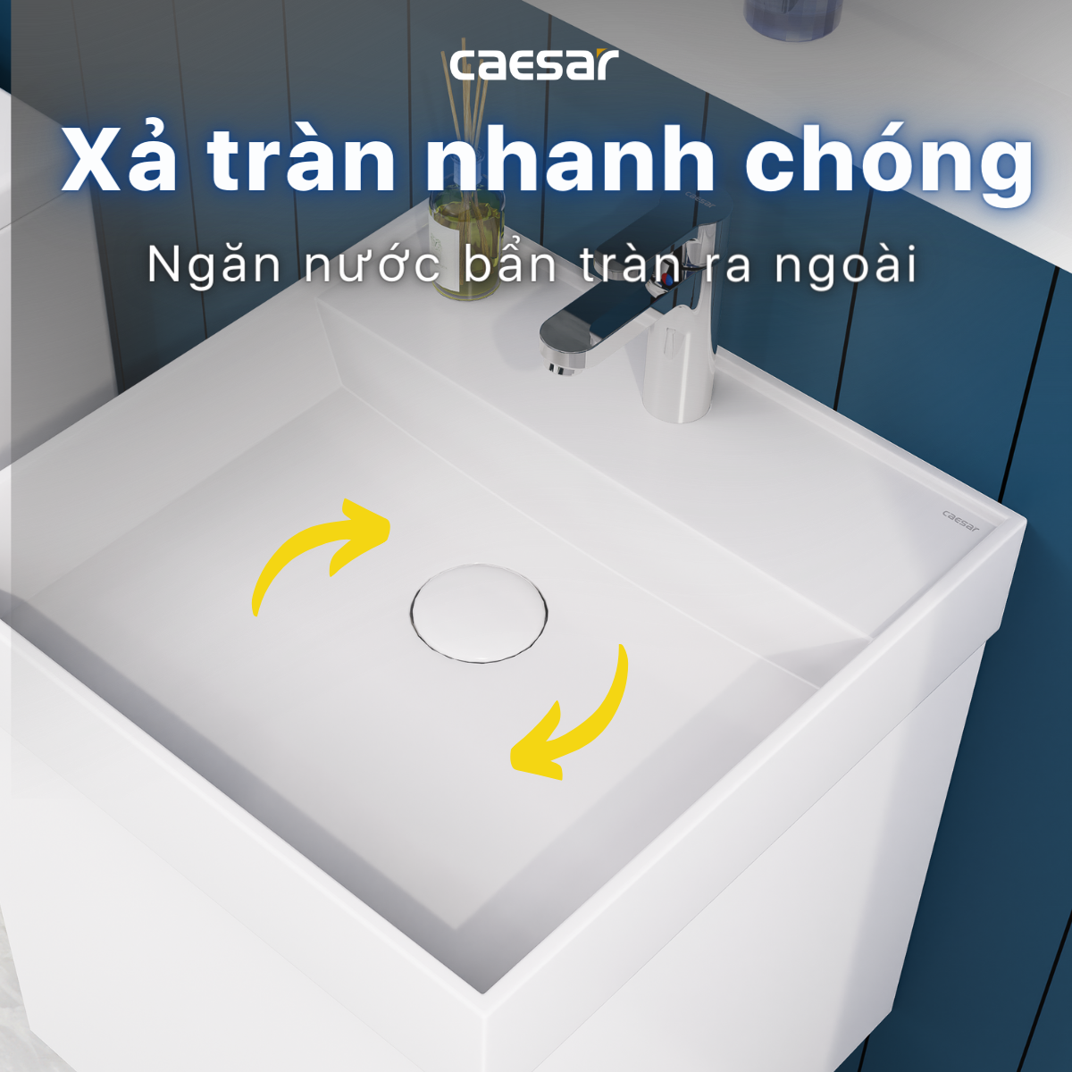 Lavabo treo tường / Lavabo đặt trên bàn - LF5380 - Ảnh 10
