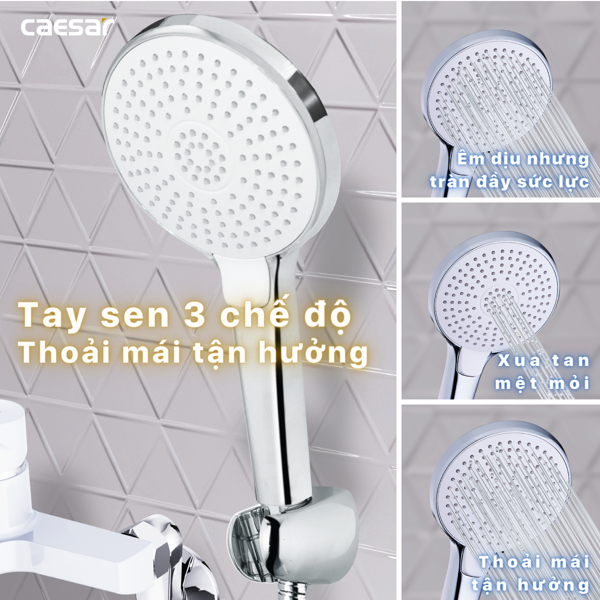Vòi Sen Gạt Nóng Lạnh - S393CW - Ảnh 9