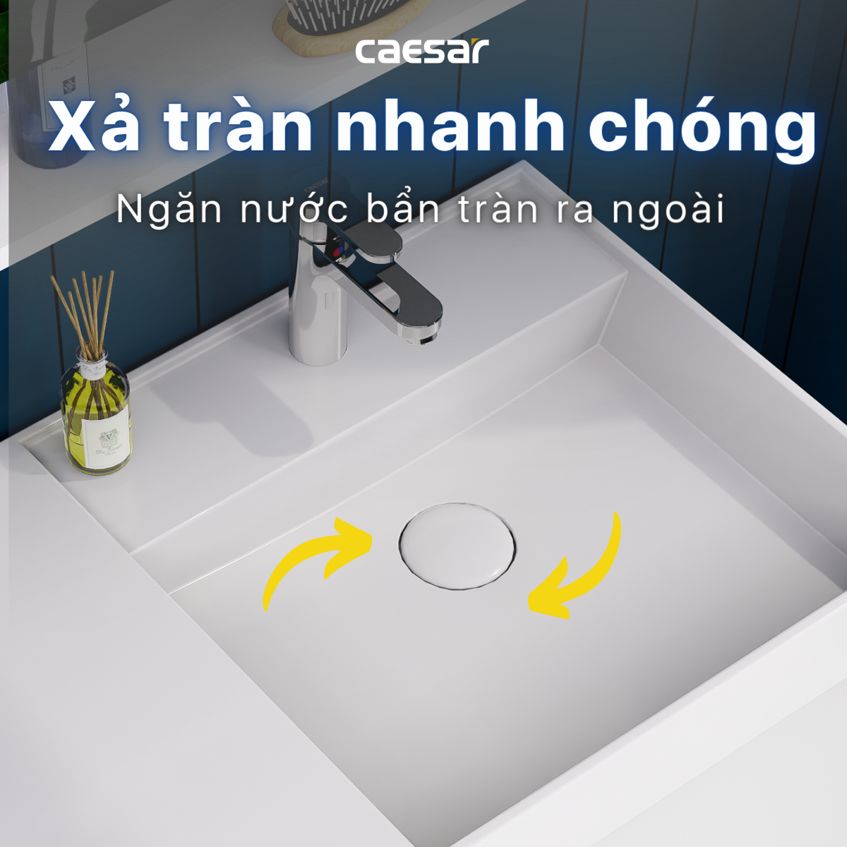 Lavabo treo tường / Lavabo đặt trên bàn - LF5384 - Ảnh 10