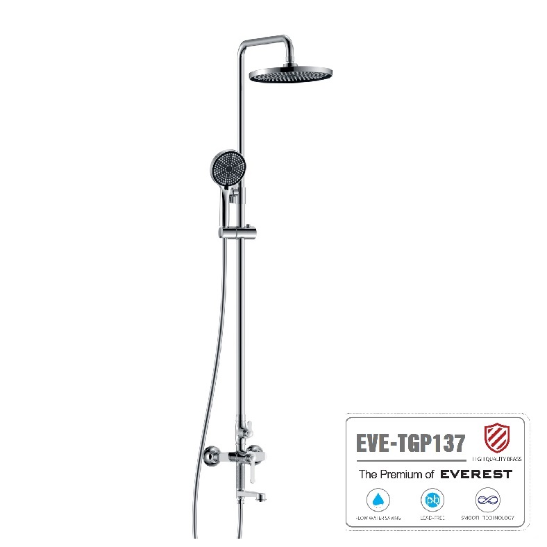 Sen tắm đứng mạ chrome EVE-TGP137