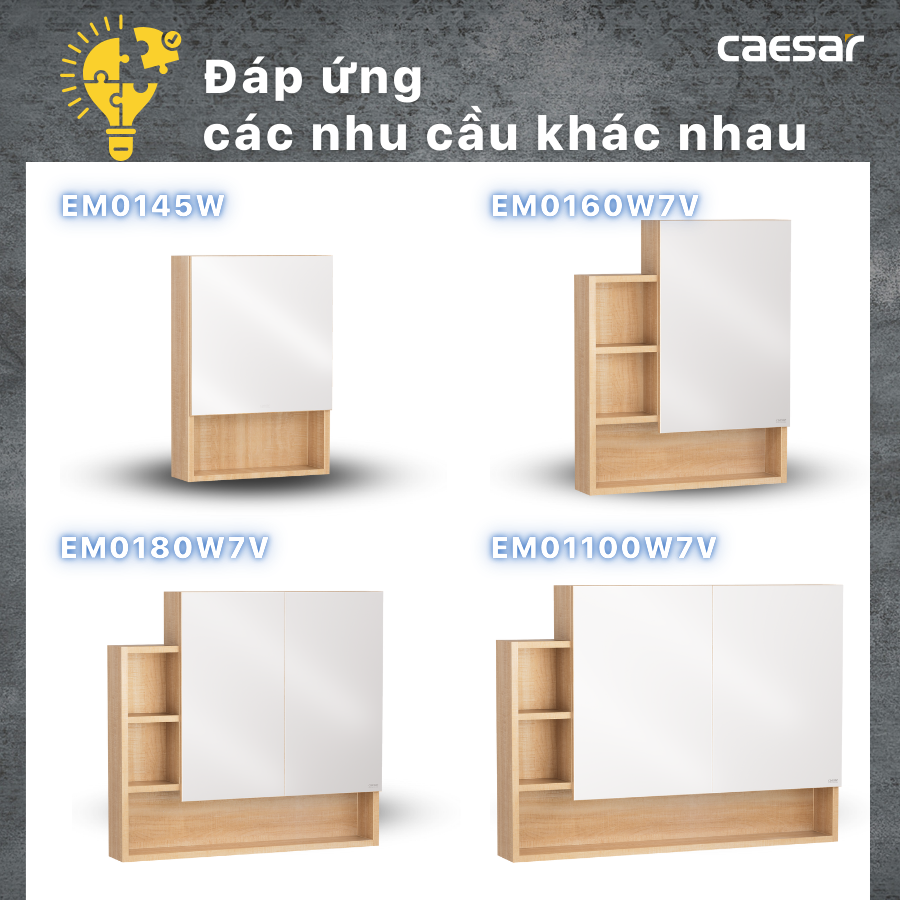 Tủ Gương - EM0160W7V - Ảnh 9