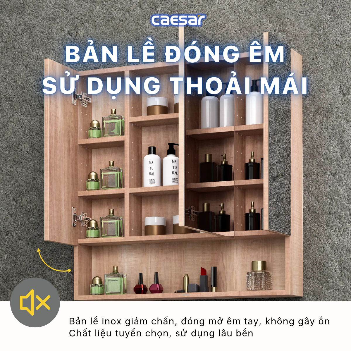 Tủ gương Metis - EM1180W7V - Ảnh 8