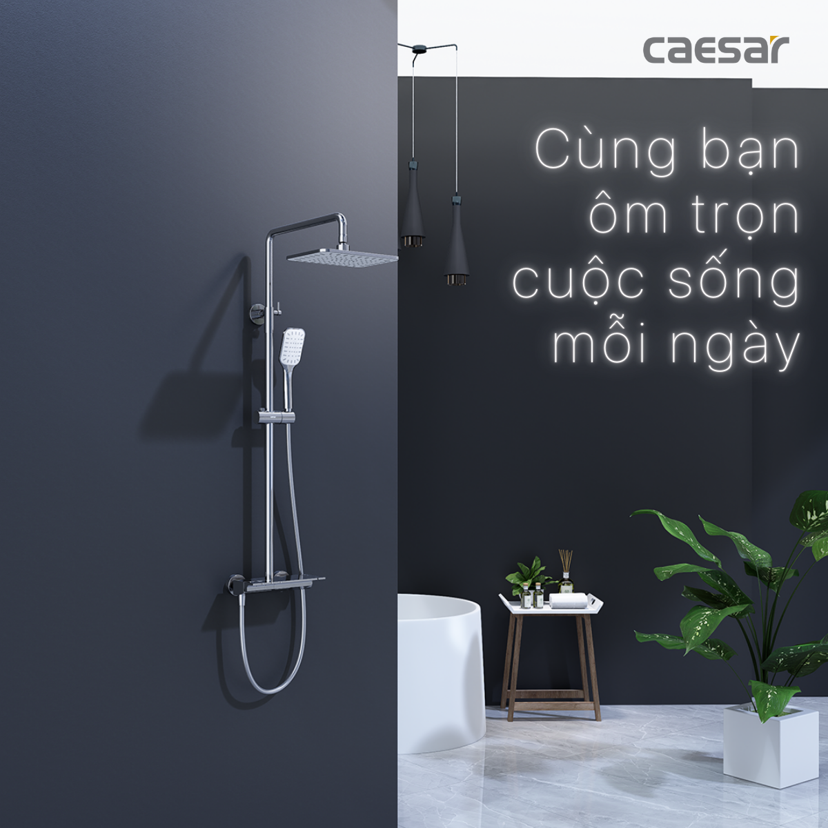 Vòi Sen Gạt Nóng Lạnh - S688C - Ảnh 9
