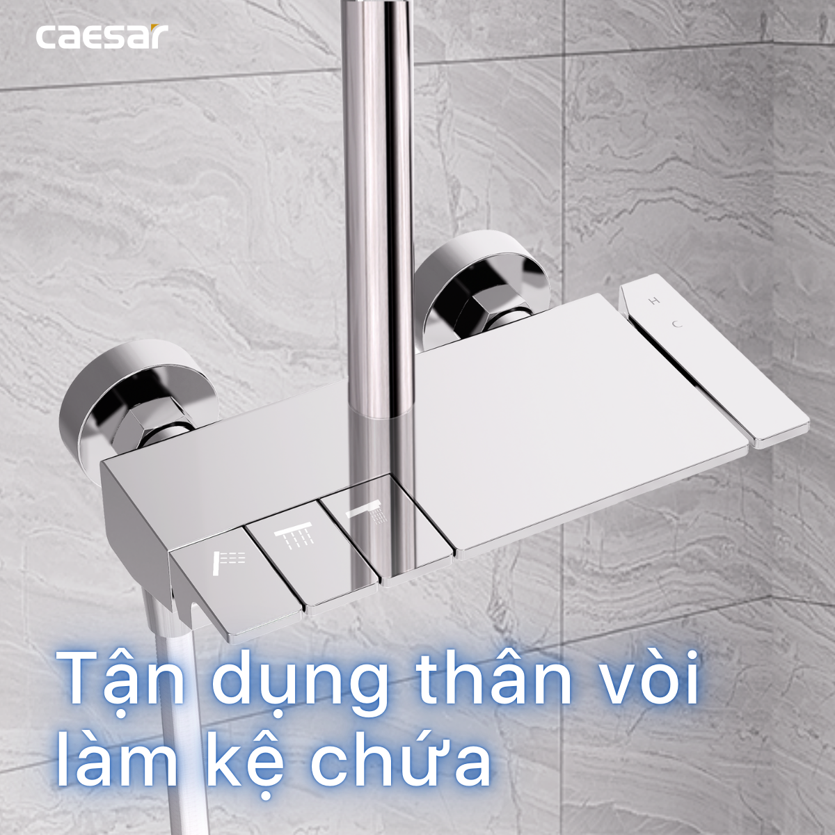 Vòi Sen Gạt Nóng Lạnh - S688C - Ảnh 10