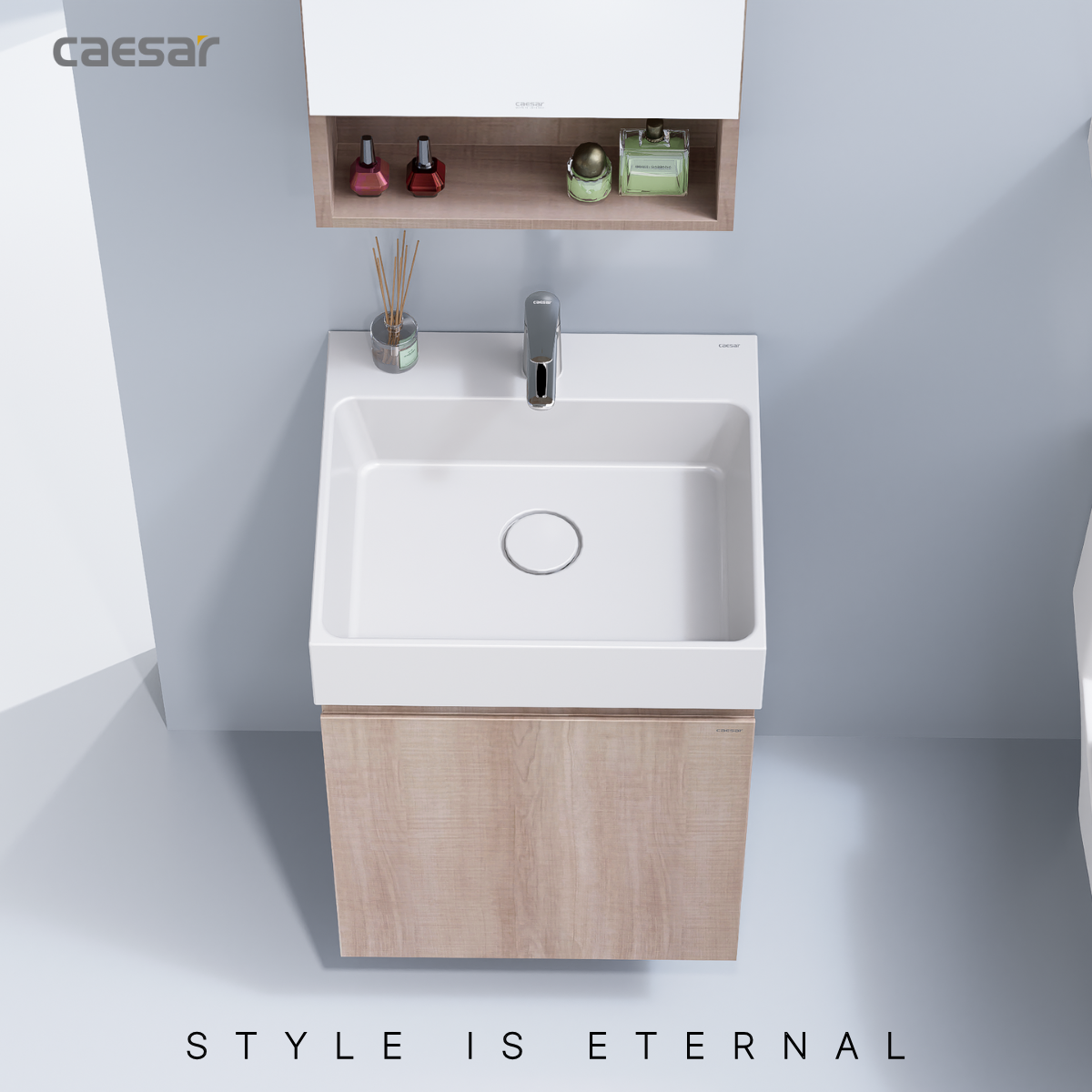 Lavabo + Tủ treo - LF5253 + EH05253AW7V - Ảnh 13