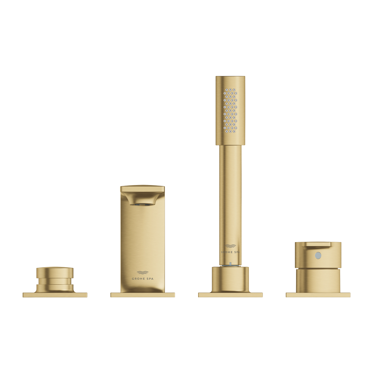 Vòi bồn tắm 4 lỗ nóng lạnh kèm tay sen Allure GROHE 19316001 - Ảnh 9