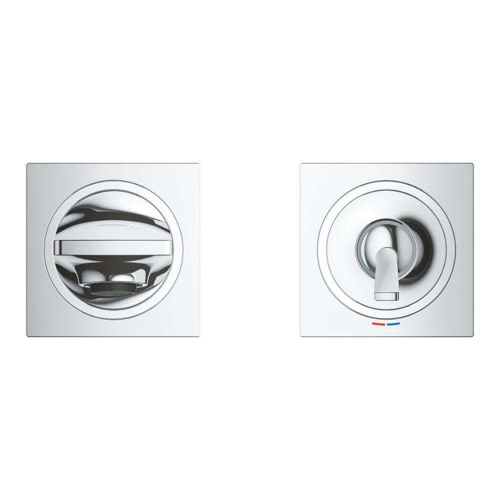Vòi chậu gắn tường nóng lạnh 2 lỗ Allure GROHE 19386002 - Ảnh 5