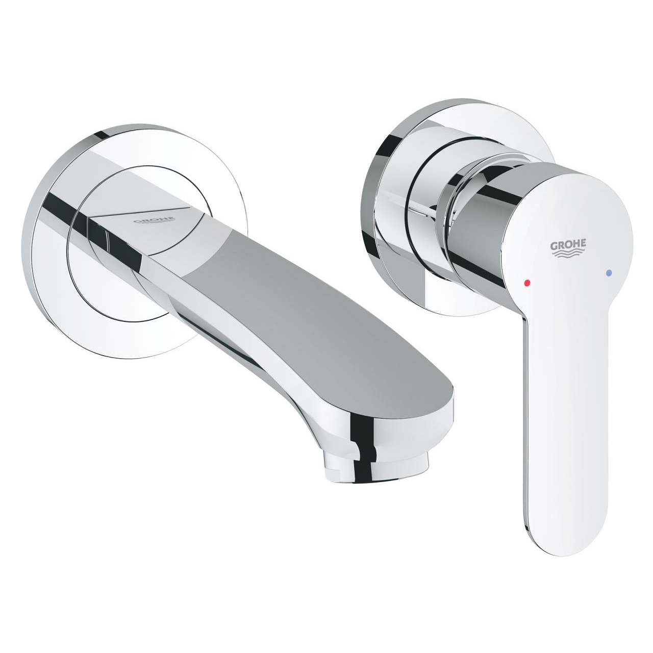 Vòi chậu gắn tường nóng lạnh 2 lỗ Eurostyle Cosmopolitan GROHE 19571002 - Ảnh 2