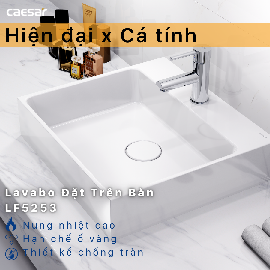 Lavabo Đặt Trên Bàn - LF5253 - Ảnh 2