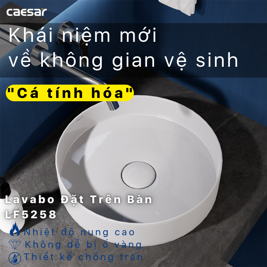 Lavabô Đặt Trên Bàn - LF5258 - Ảnh 2