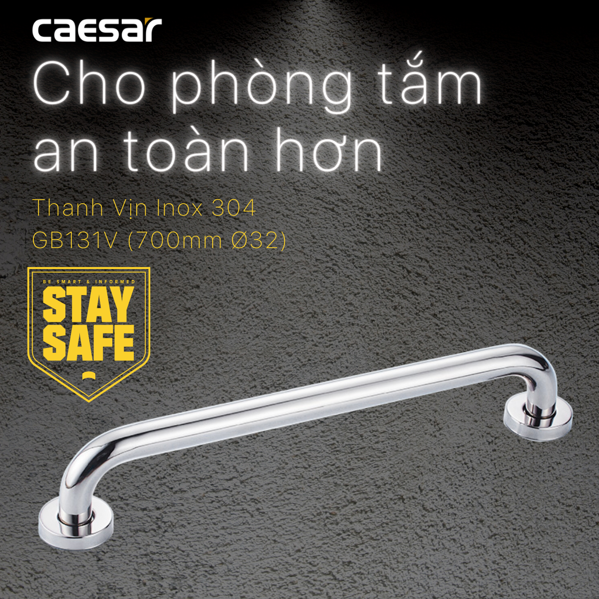 Thanh Vịn Inox - GB131V - Ảnh 2
