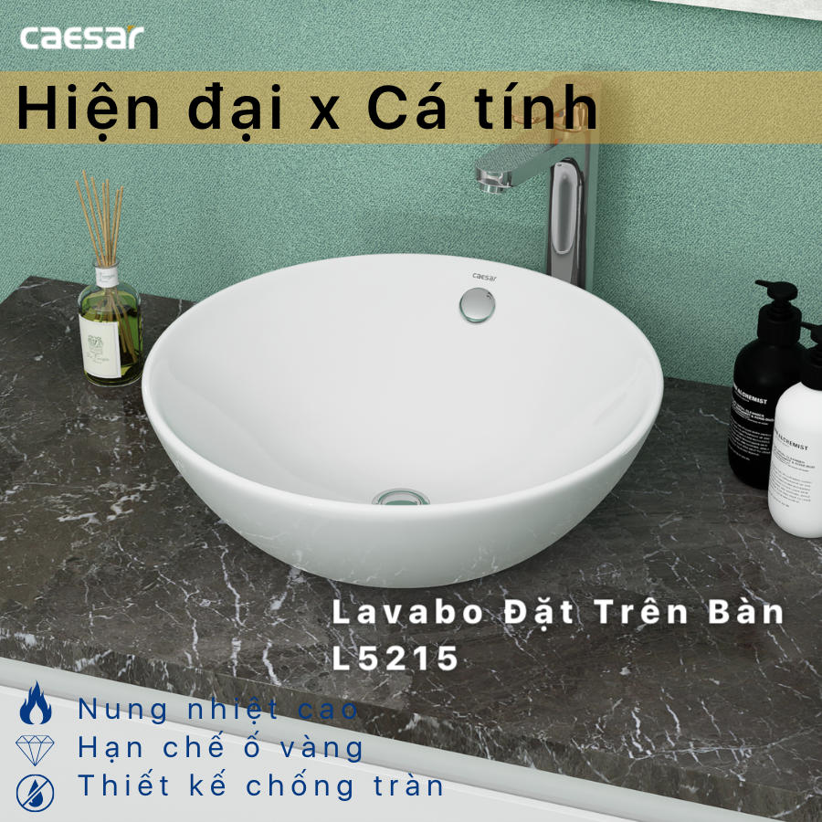 Lavabo Đặt Trên Bàn - L5215 - Ảnh 2