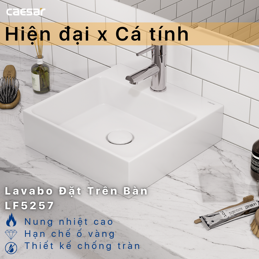 Lavabo Đặt Trên Bàn - LF5257 - Ảnh 2