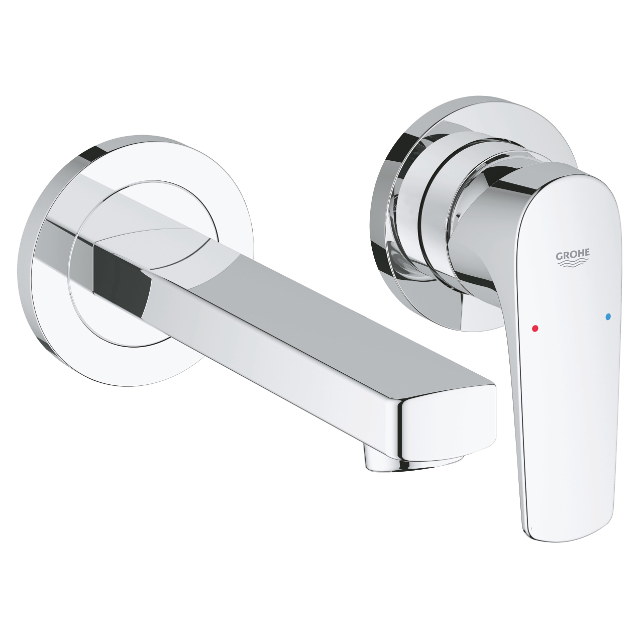 Vòi chậu gắn tường nóng lạnh 2 lỗ BauFlow GROHE 20287000 - Ảnh 2