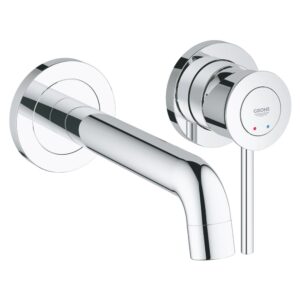 Vòi chậu gắn tường nóng lạnh 2 lỗ BauClassic GROHE 2029200C