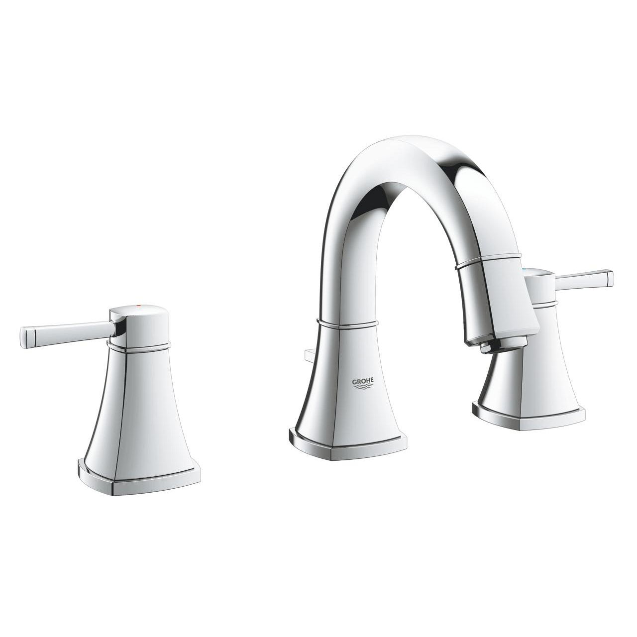 Vòi chậu nóng lạnh 3 lỗ thấp Grandera S-size GROHE 20417IG0 - Ảnh 4