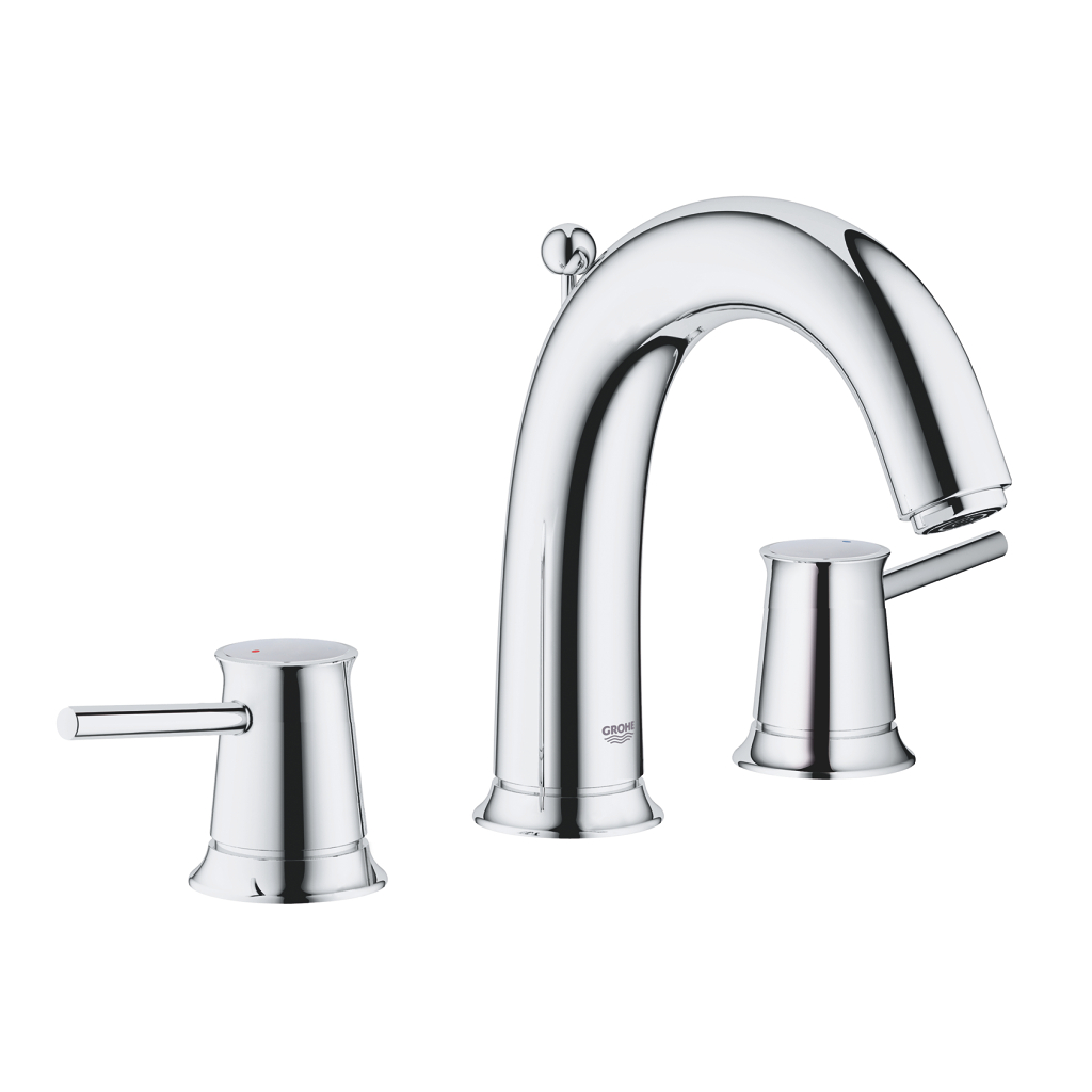 Vòi chậu nóng lạnh BauClassic 3 lỗ Grohe 20470000 - Ảnh 2