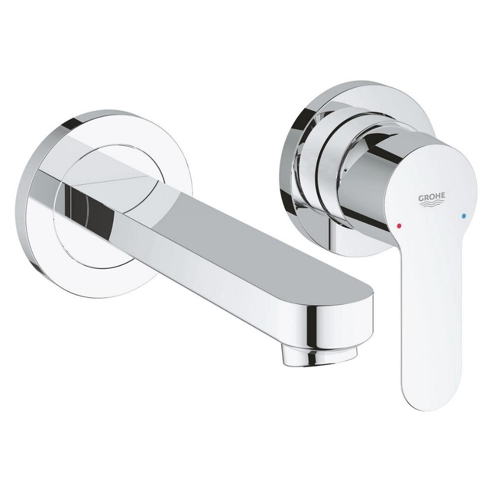 Vòi chậu gắn tường nóng lạnh 2 lỗ BauEdge GROHE 20474000