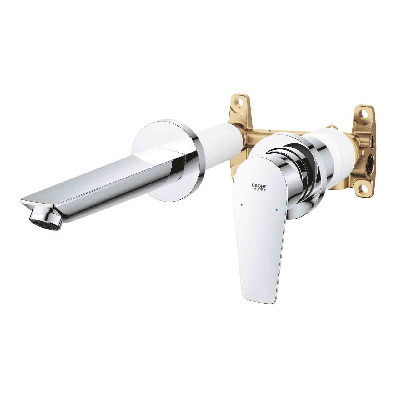Vòi chậu gắn tường nóng lạnh 2 lỗ BauEdge GROHE 20474001 - Ảnh 5