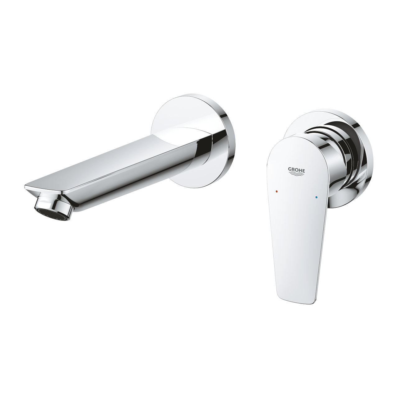 Vòi chậu gắn tường nóng lạnh 2 lỗ BauEdge GROHE 20474001 - Ảnh 7