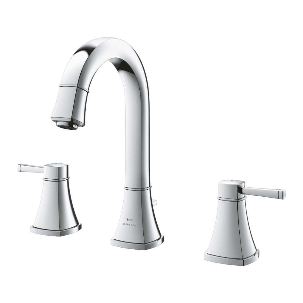 Vòi chậu nóng lạnh 3 lỗ Grandera L-size GROHE 20619000 - Ảnh 5