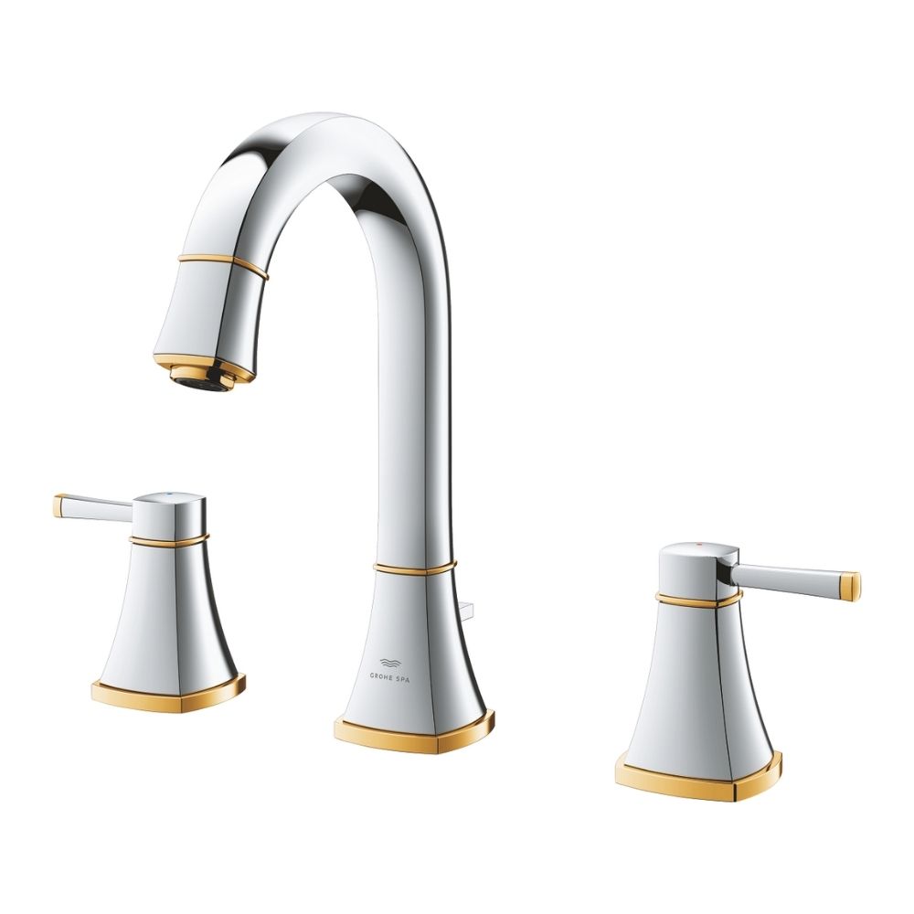 Vòi chậu nóng lạnh 3 lỗ Grandera L-size GROHE 20619000 - Ảnh 7