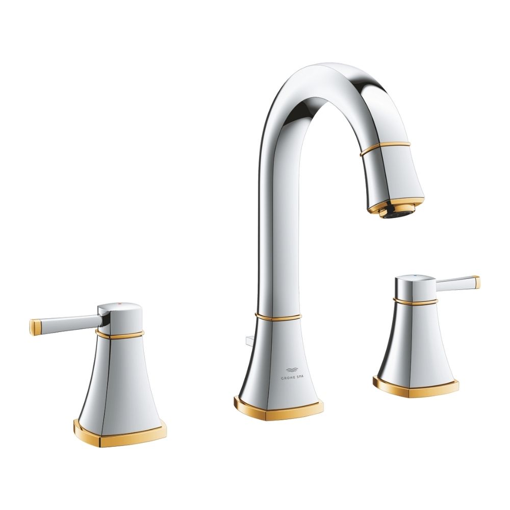 Vòi chậu nóng lạnh 3 lỗ Grandera L-size GROHE 20619000 - Ảnh 6