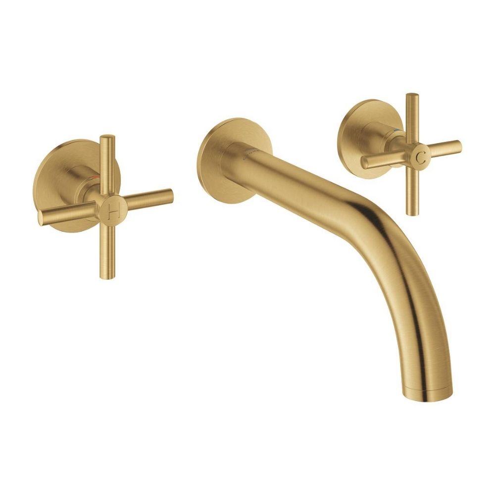 Vòi chậu gắn tường nóng lạnh 3 lỗ Atrio M-size GROHE 20661000 - Ảnh 10