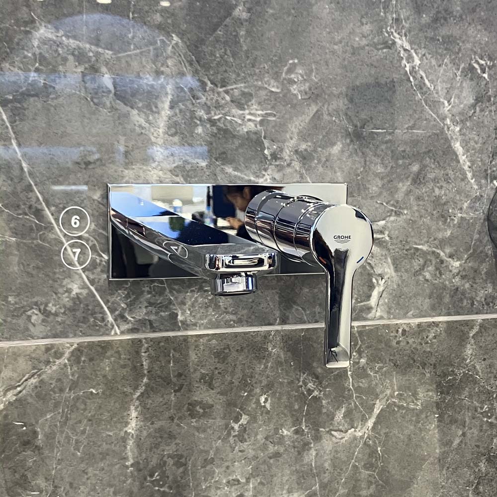 Vòi chậu nóng lạnh 2 lỗ gắn tường Lineare L-Size GROHE 23444001 - Ảnh 7