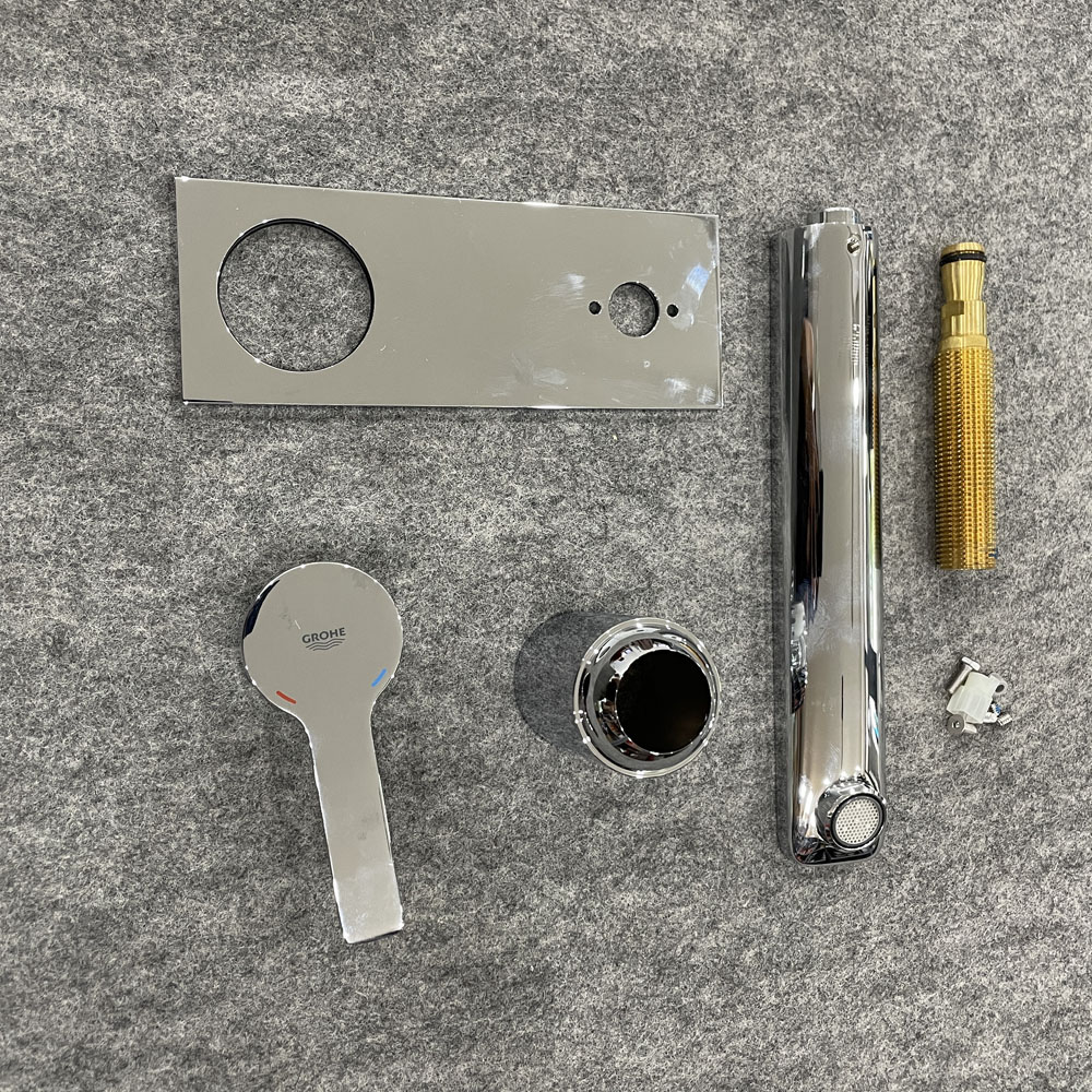 Vòi chậu nóng lạnh 2 lỗ gắn tường Lineare L-Size GROHE 23444001 - Ảnh 9