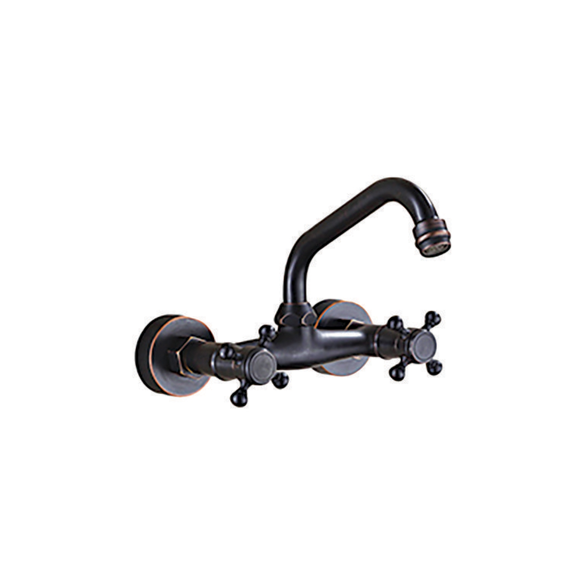 Vòi Treo Tường Mạ Niken Đen EV-VĐ19