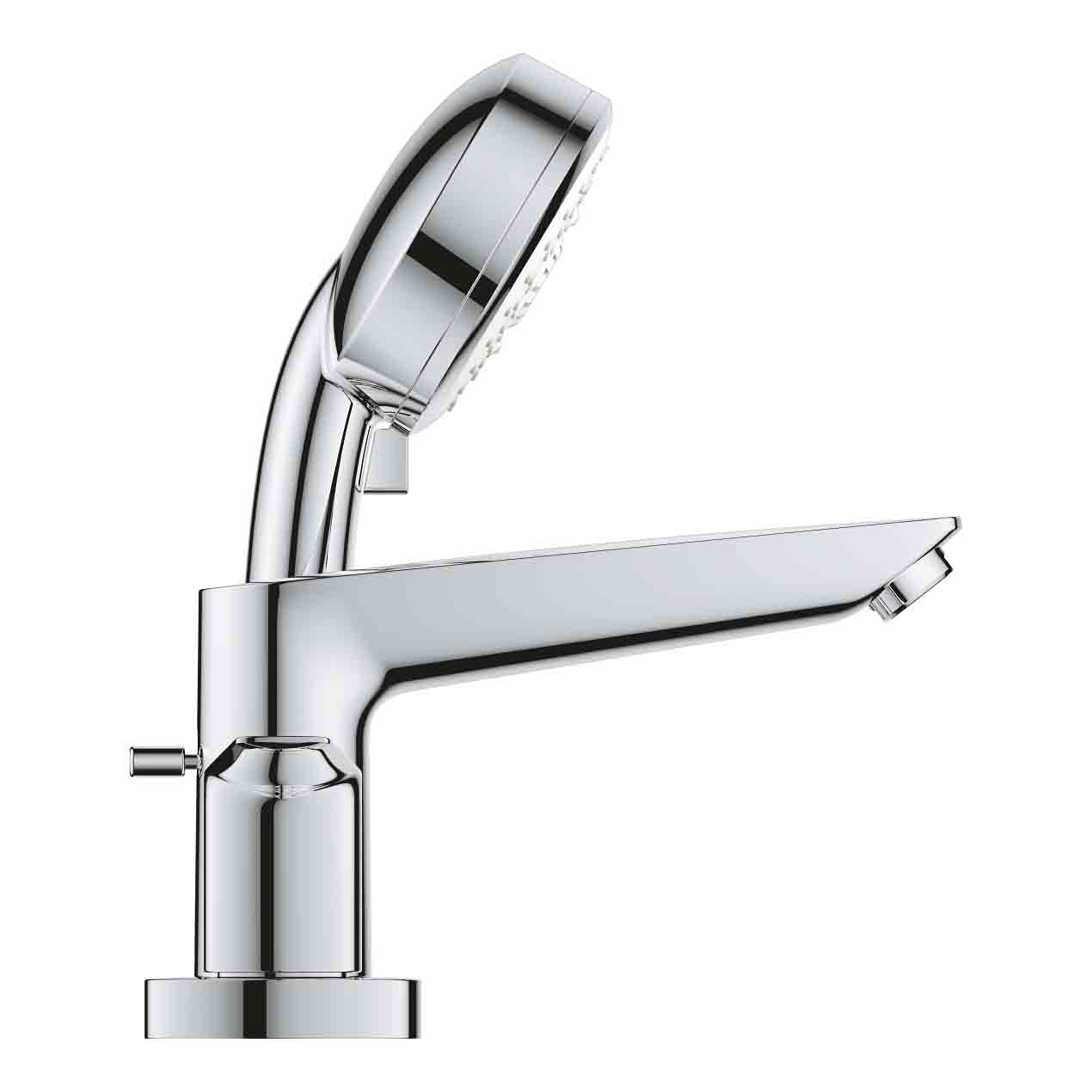 Vòi bồn tắm 4 lỗ nóng lạnh kèm tay sen BauEdge GROHE 2512010A - Ảnh 5