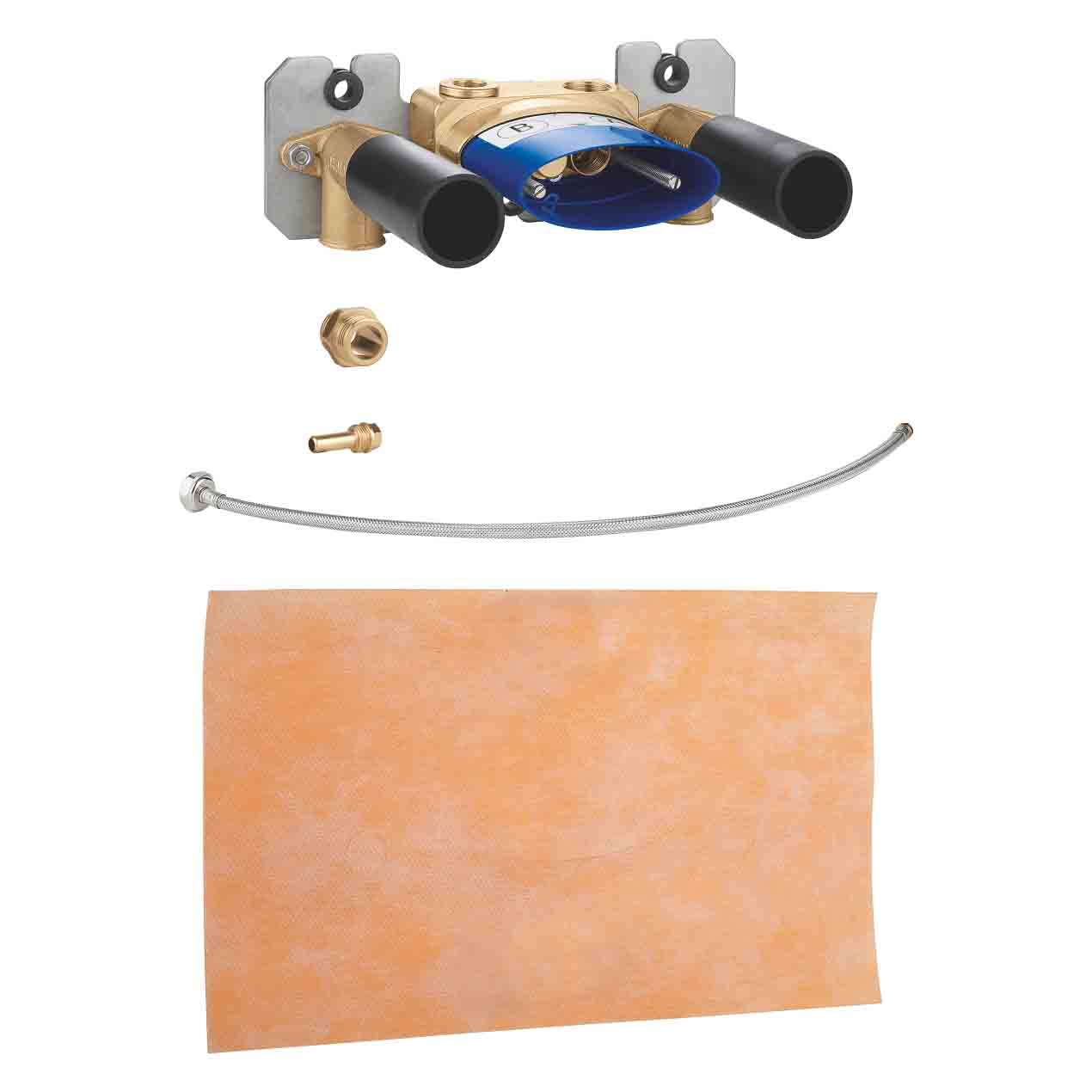 Bộ trộn nhiệt âm tường cho sen tắm GROHE 26449000 - Ảnh 6