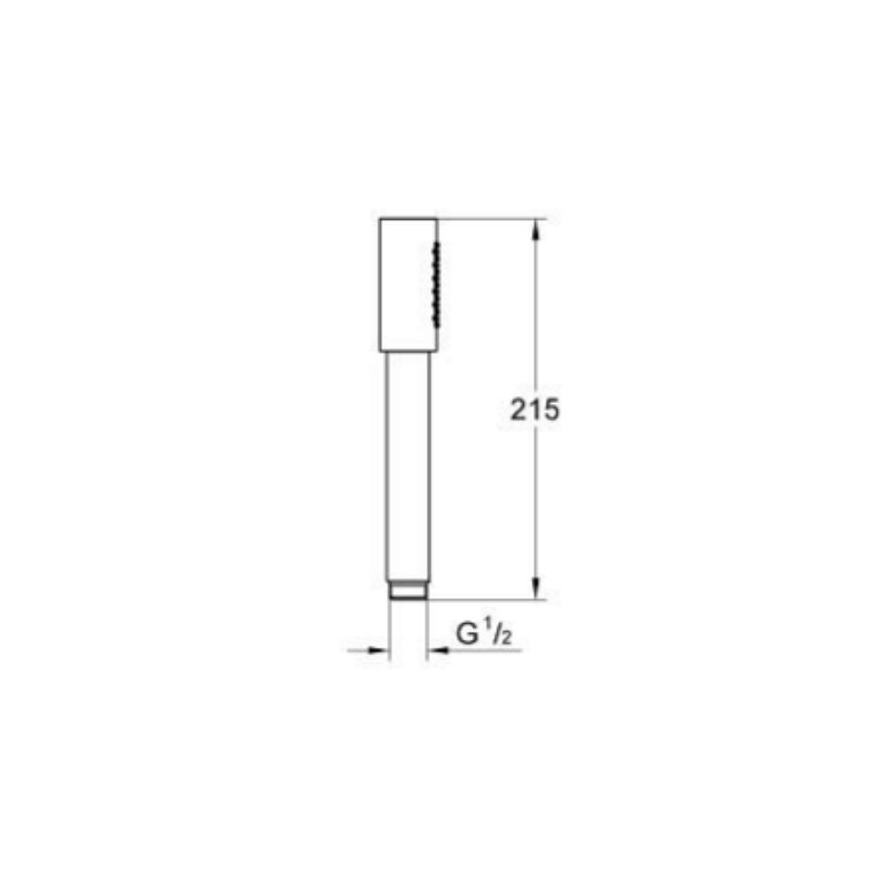 Tay sen tắm Rainshower Aqua Stick GROHE 26866000 - Ảnh 3