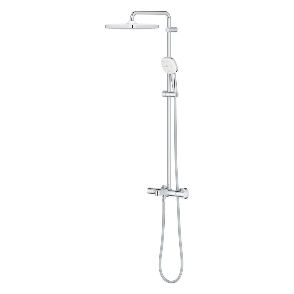 Bộ sen cây tắm đứng nhiệt độ Tempesta System 250 Cube GROHE 26975001 - Ảnh 6