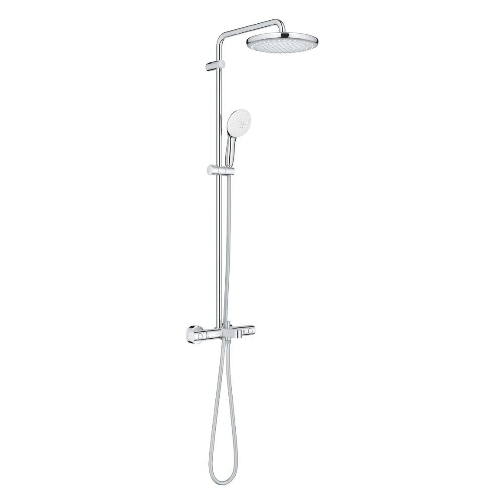 Bộ sen cây tắm đứng nhiệt độ Tempesta System 250 Cube GROHE 26978001 - Ảnh 4