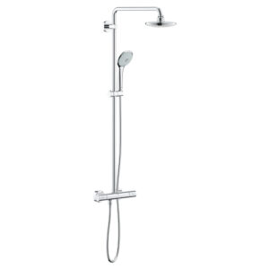 Euphoria System 180 Shower system with thermostat for wall mounting | GROHE