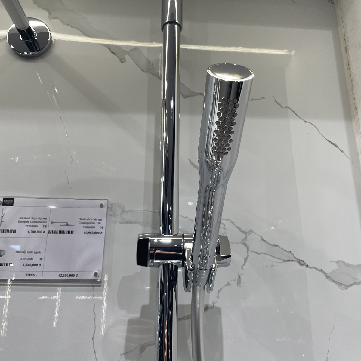 Bộ thanh trượt tay sen tắm Euphoria Cosmopolitan Stick GROHE 27368000 - Ảnh 9