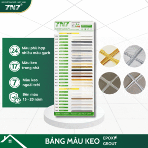 Bảng Màu Keo Epoxy 7N7